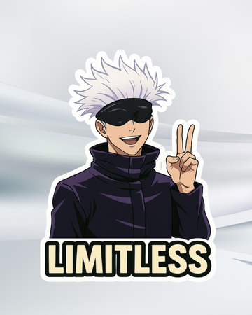 Gojo JJ kaisen Sticker