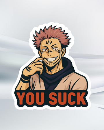 Sukuna JJ Kaisen sticker