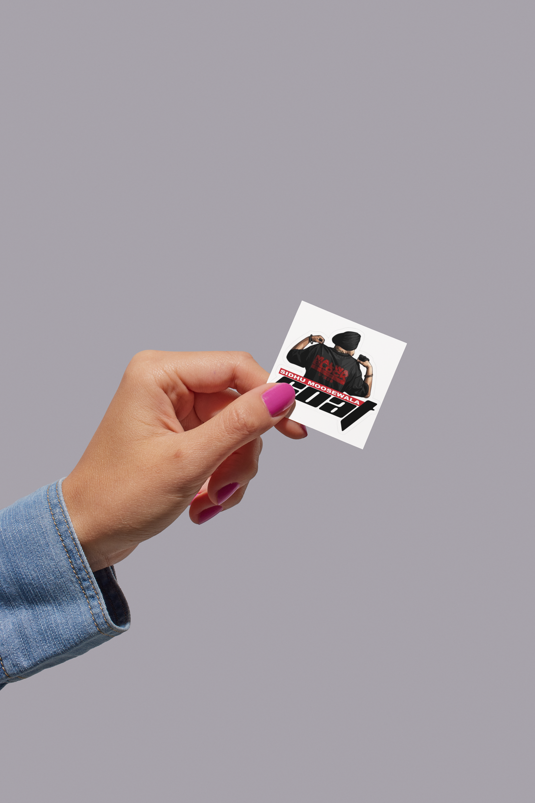 Sidhu The GOAT Sticker