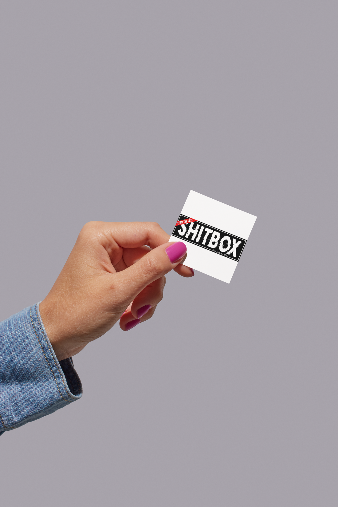 shitbox sticker