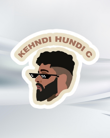Kendi Hundi C Sticker