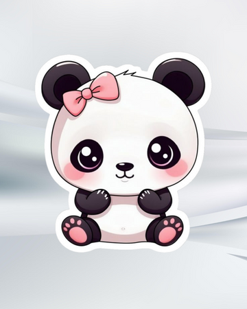 Pookie Panda Sticker